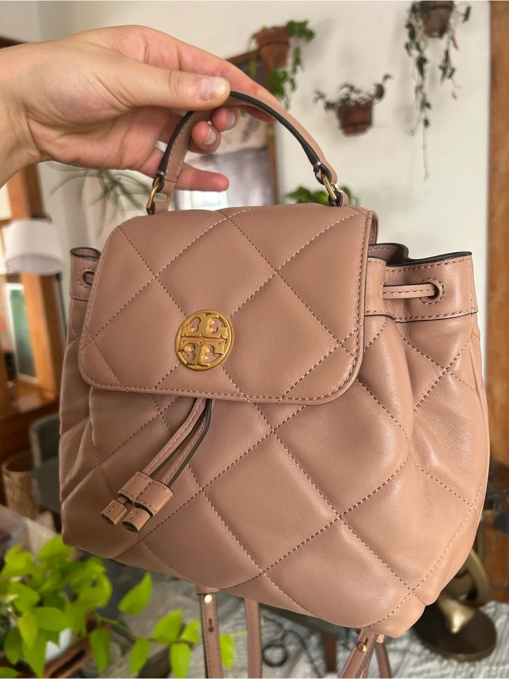 Tory Burch stylish quilted